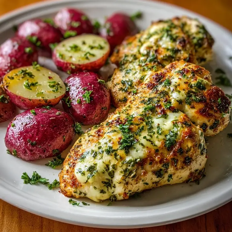 Baked Ranch Chicken & Potatoes Recipe
