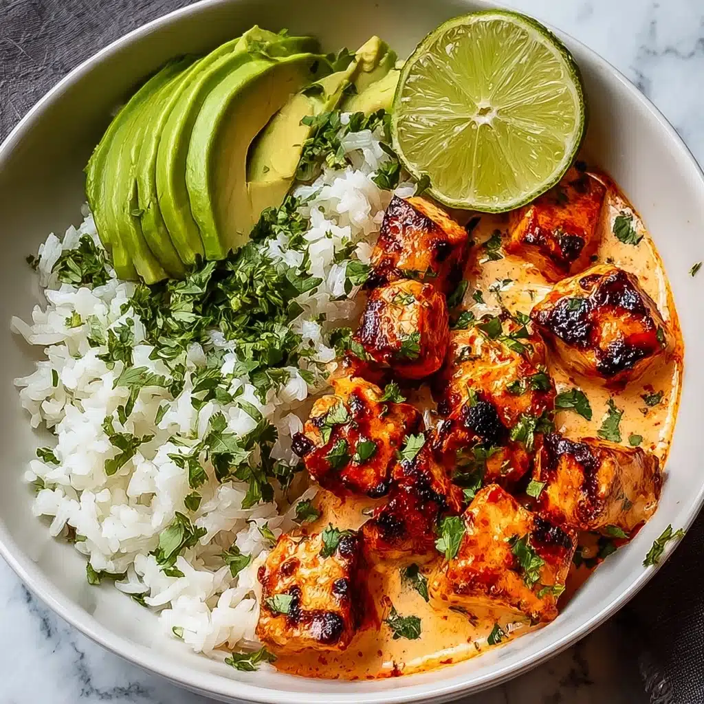 Coconut Chicken Rice Bowl Recipe - Recipe Image