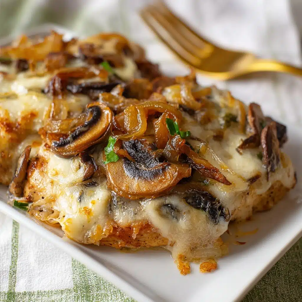 Copycat Texas Roadhouse Smothered Chicken Recipe - Recipe Image