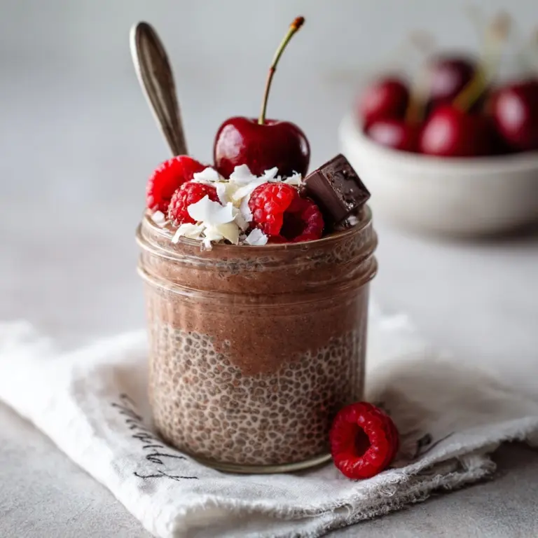 Brownie batter overnight oats Recipe