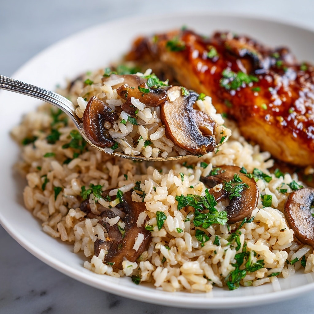 Mushroom Rice Recipe