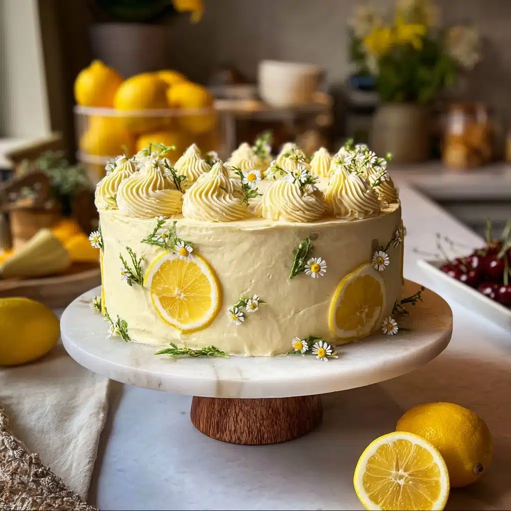Lemon Chantilly Cake Recipe - Recipe Image