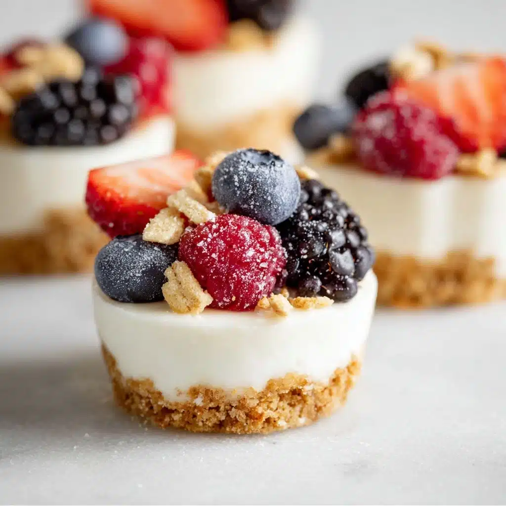 Frozen Yogurt Granola Cups Recipe - Recipe Image