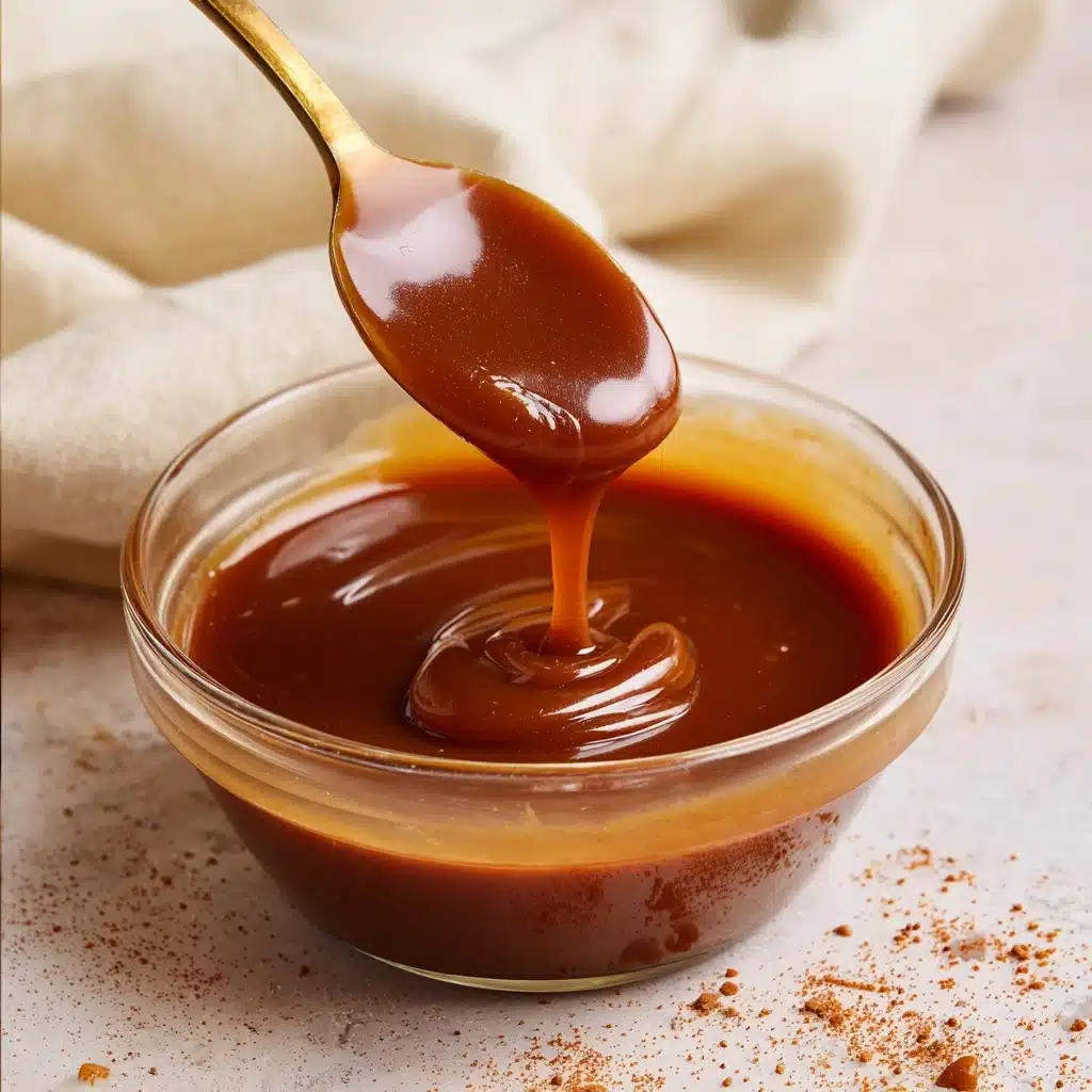 FOOLPROOF HOMEMADE SALTED CARAMEL SAUCE RECIPE - Recipe Image