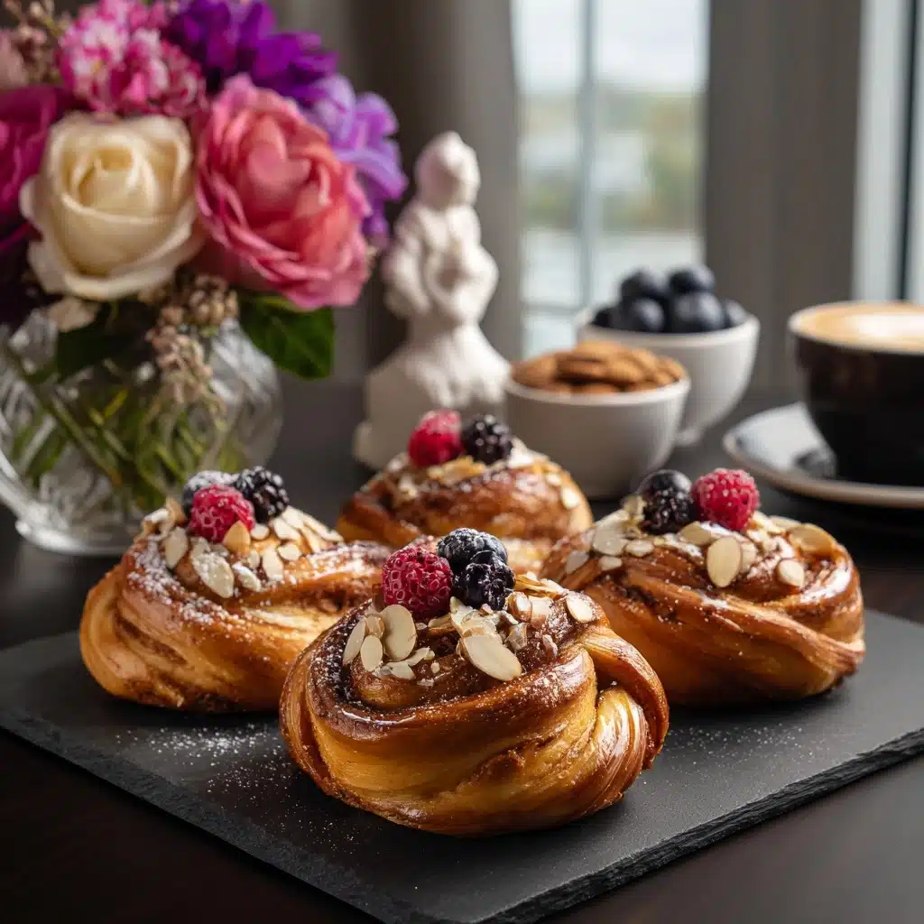 Almond-Filled French Pastries Recipe - Recipe Image