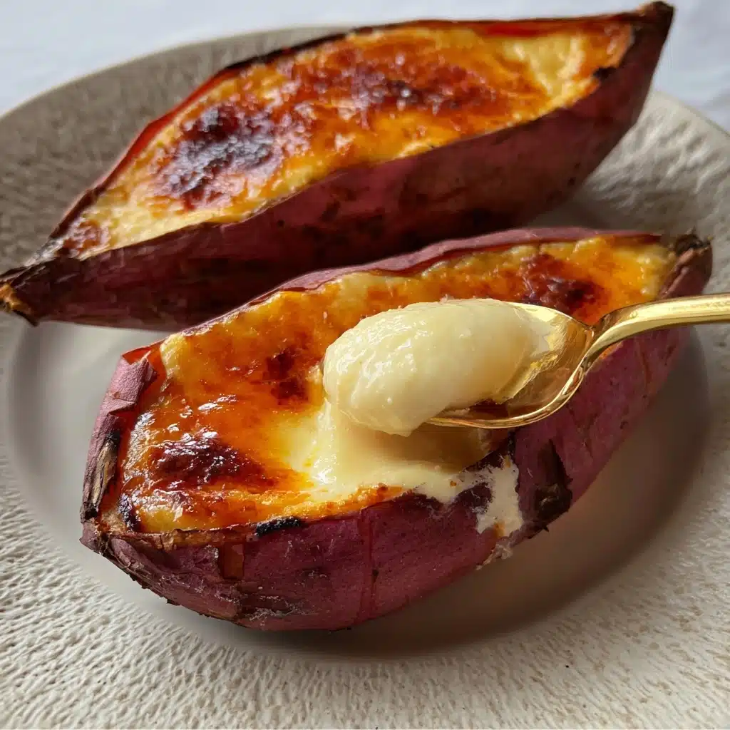 Japanese Sweet Potato Creme Brulee with a Fantastic Texture Recipe - Recipe Image