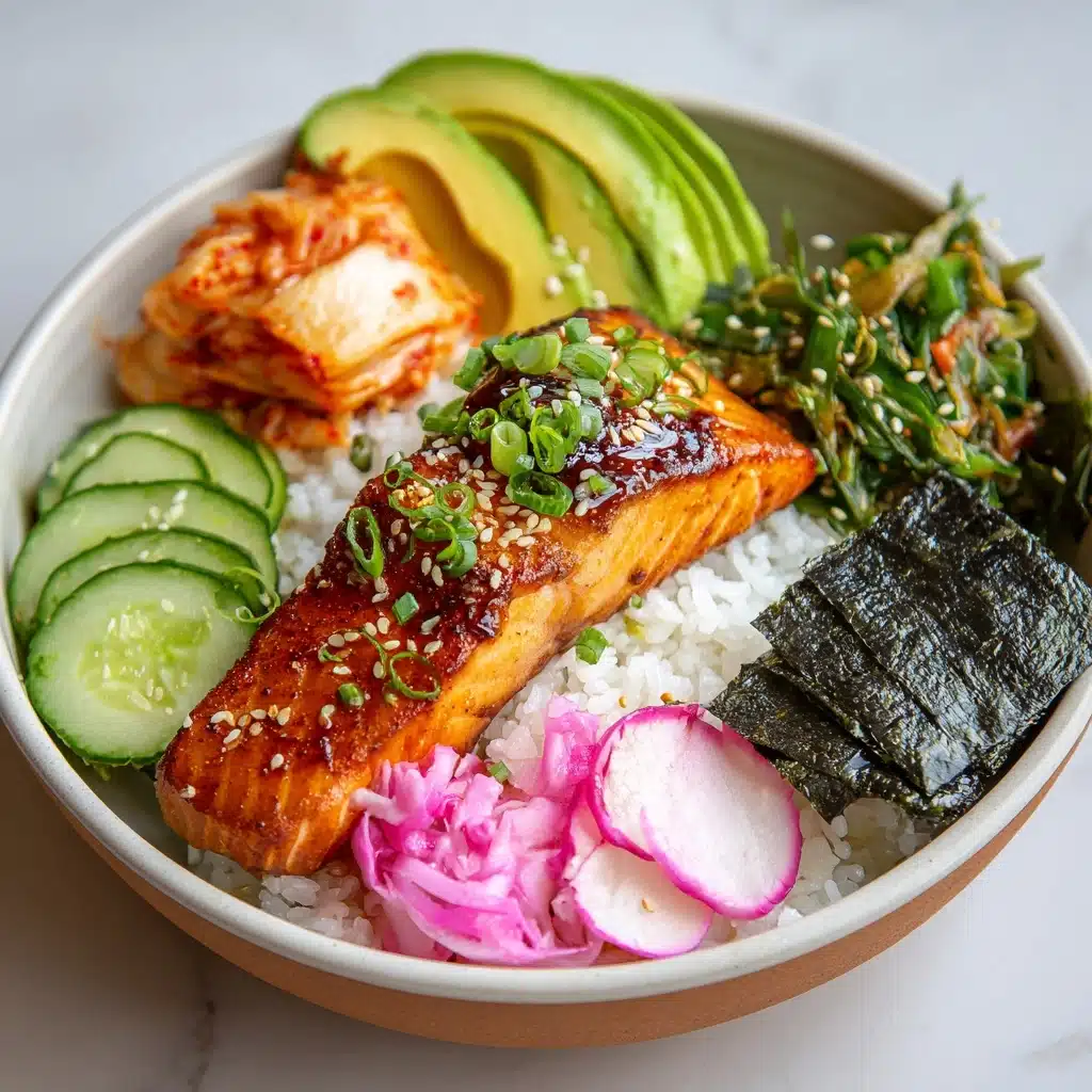 Sticky Miso Salmon Bowl Recipe - Recipe Image