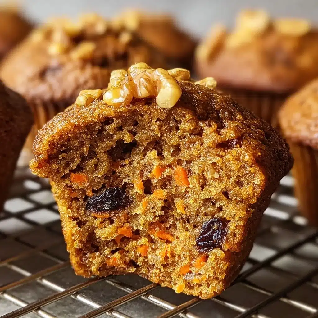 Carrot Spice Flaxmeal Muffins Recipe - Recipe Image