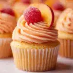 Peach Bellini Cupcakes Recipe