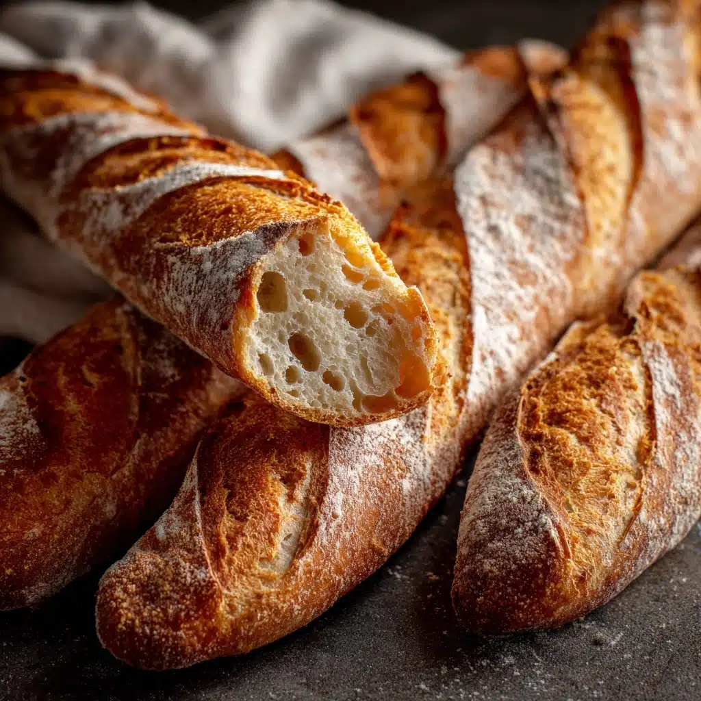 No Knead Bread-Baguette Recipe - Recipe Image