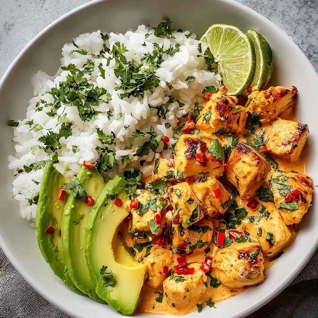 Coconut Chicken Rice Bowl Recipe
