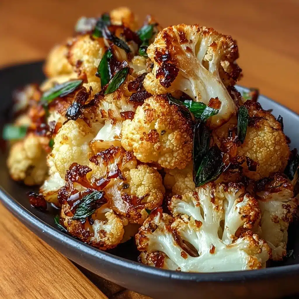 Honey Curry Roasted Cauliflower: A Flavorful Delight! Recipe - Recipe Image