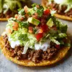 Ground Beef Tostadas Recipe
