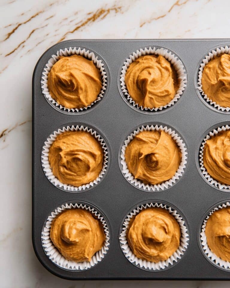 Pumpkin Cottage Cheese Muffins 🎃🧁 Recipe