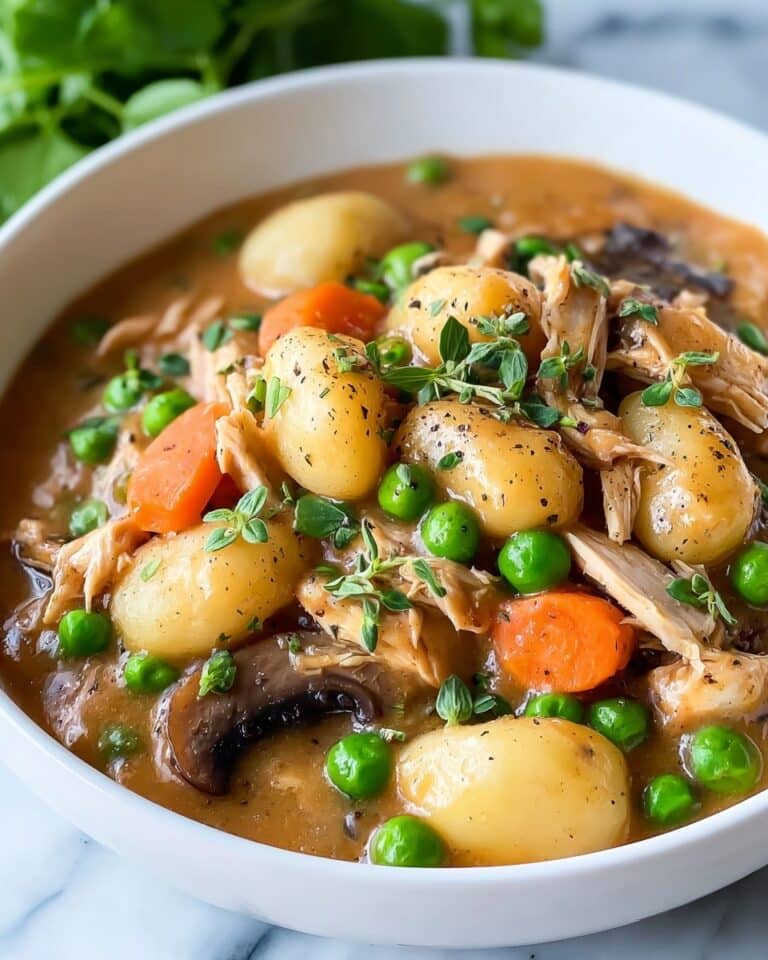 Creamy Chicken and Gnocchi Pot Pie Recipe