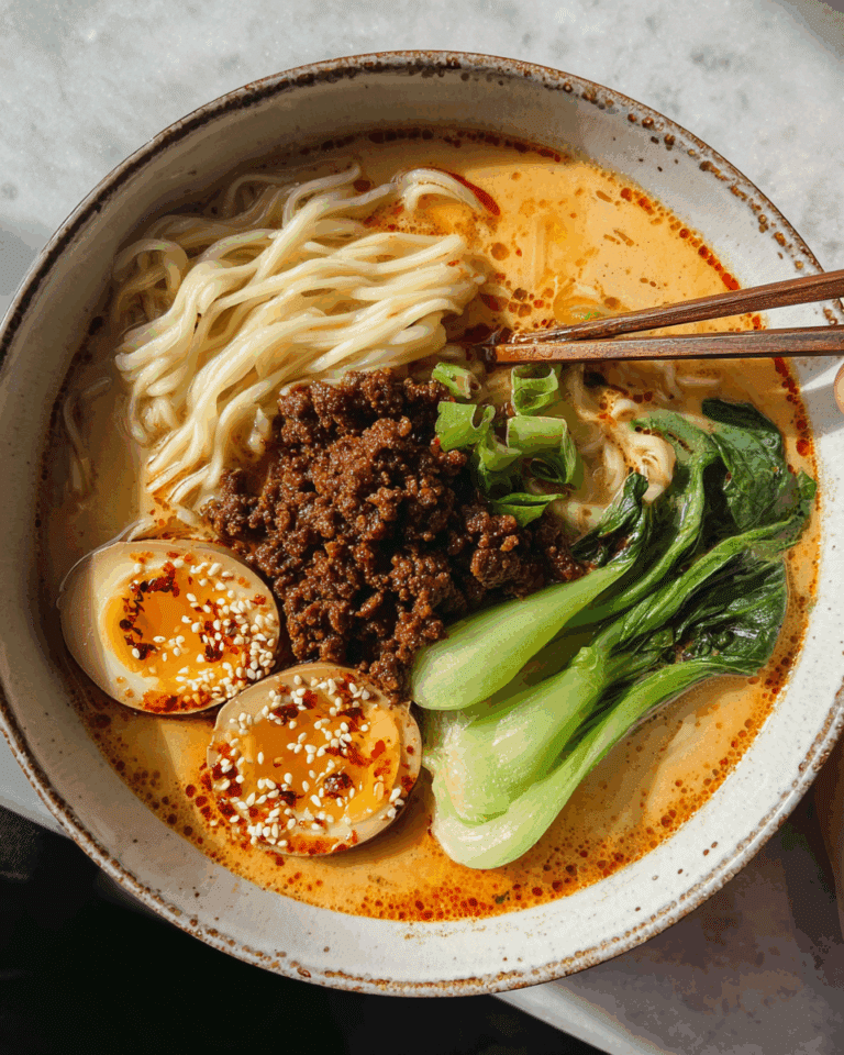Easy 20-Min Tantanmen Ramen Recipe