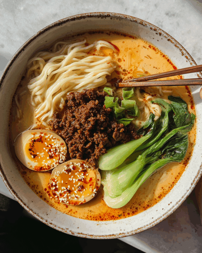 Easy 20-Min Tantanmen Ramen Recipe