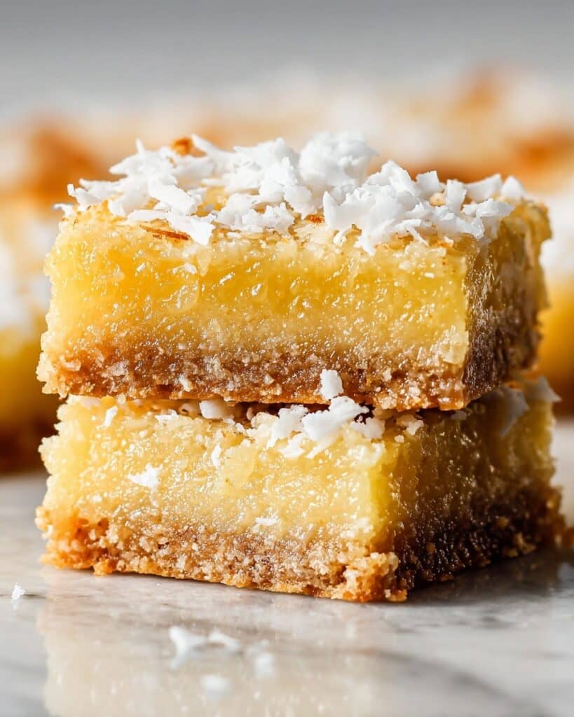 Irresistible Chewy Coconut Bars: A Sweet & Easy Dessert Recipe