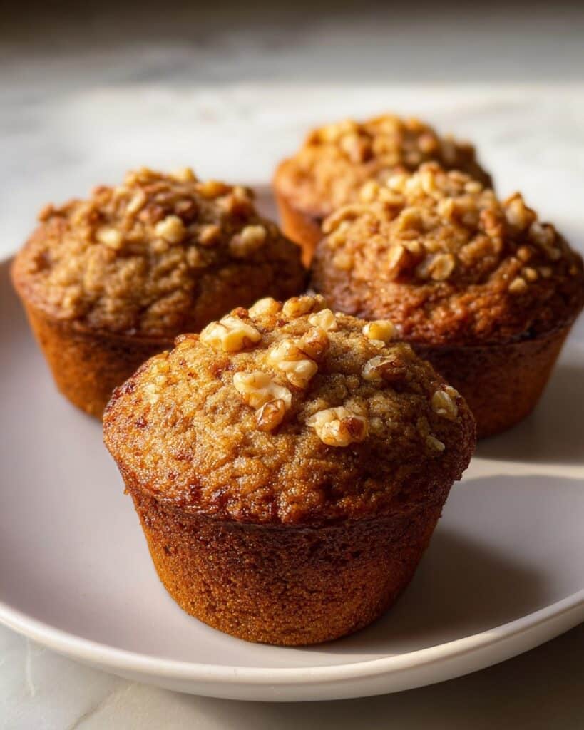 Banana Oatmeal Muffins (No Flour, No Sugar) Recipe