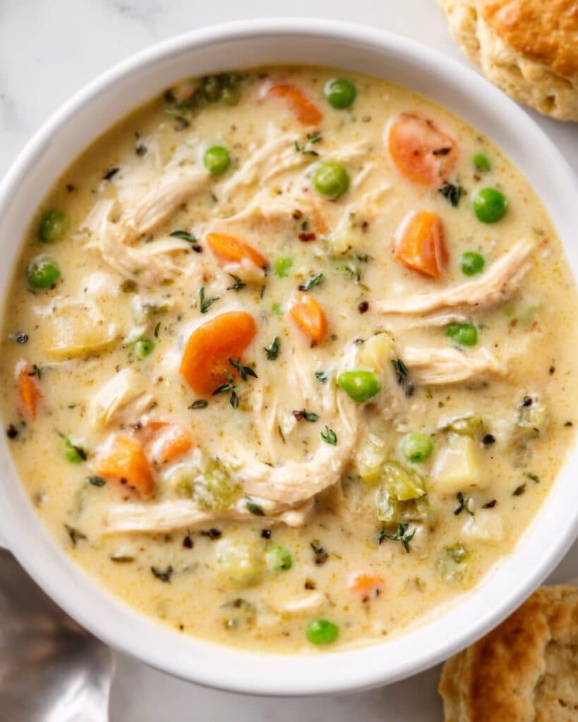 Chicken Pot Pie Soup Recipe