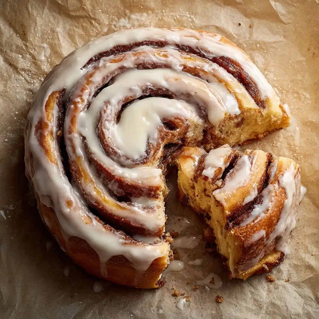 GIANT DATE CARAMEL CINNAMON ROLL Recipe - Recipe Image