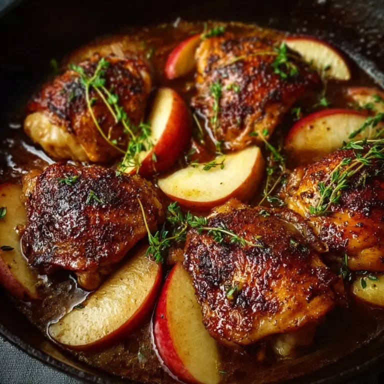 Apple Cider Glazed Chicken Recipe