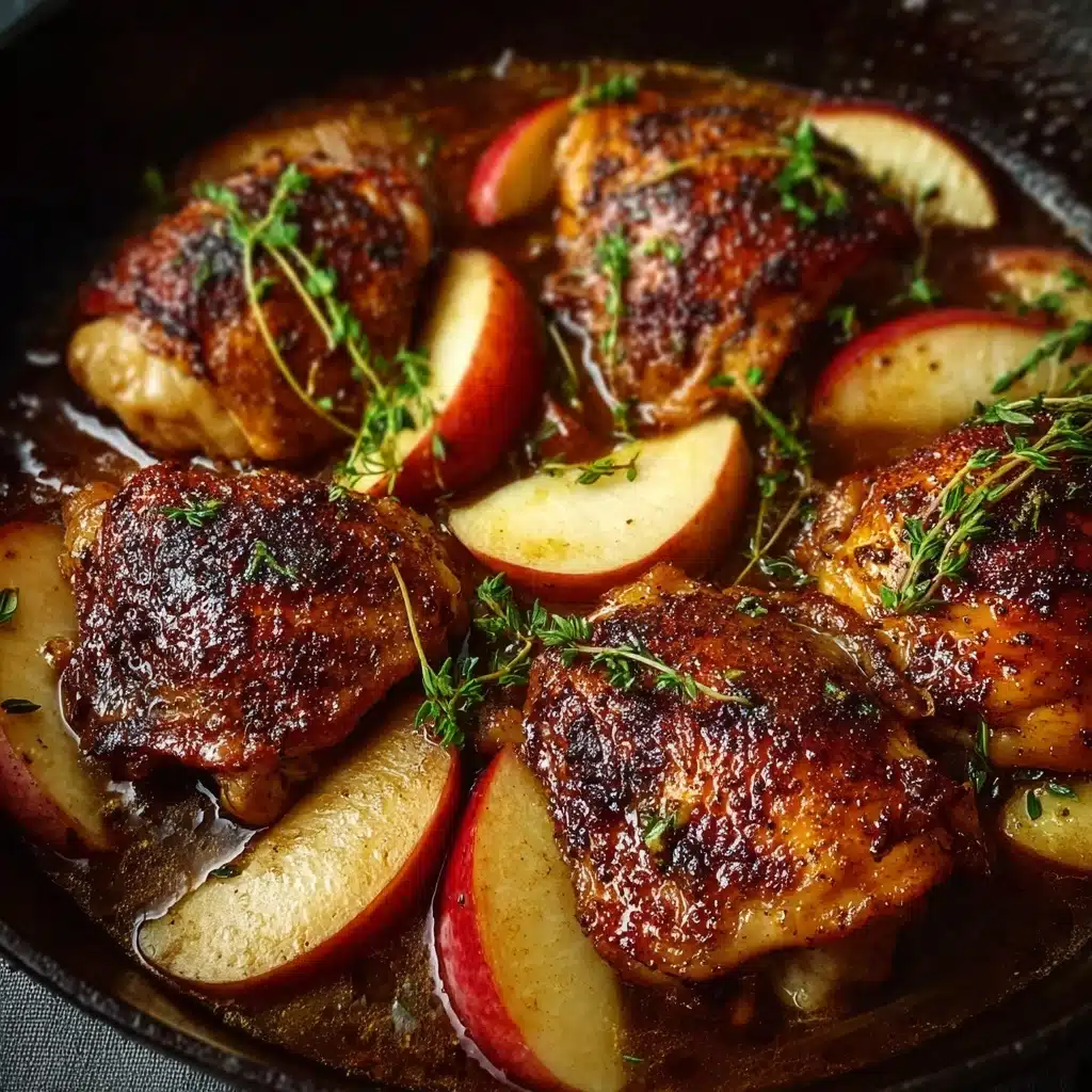 Apple Cider Glazed Chicken Recipe - Recipe Image