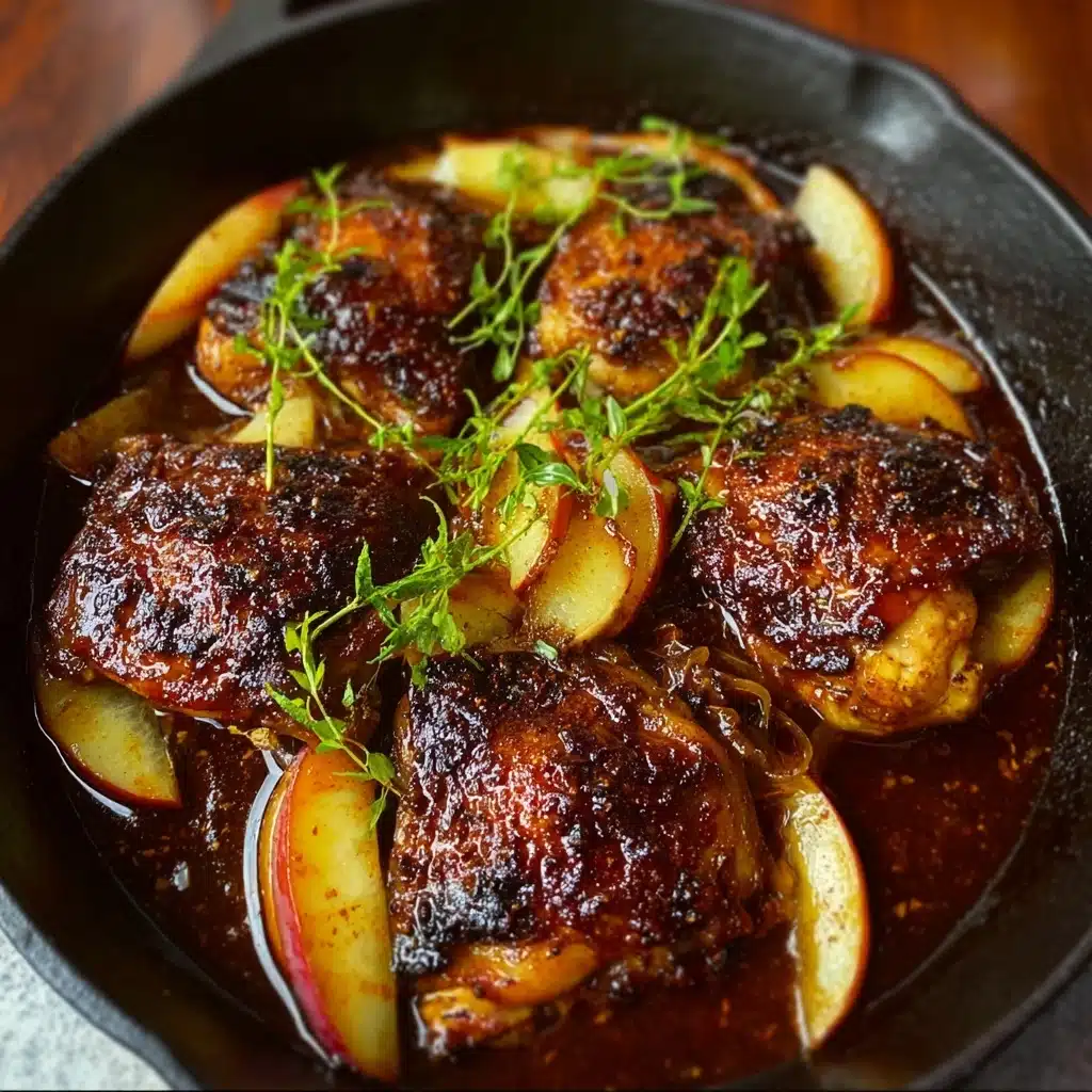 Apple Cider Glazed Chicken Recipe - Recipe Image