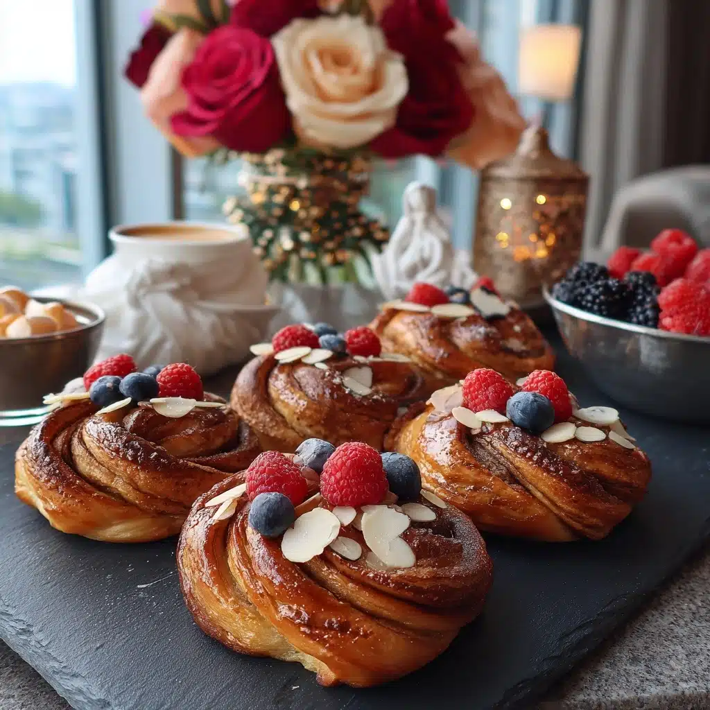 Almond-Filled French Pastries Recipe - Recipe Image