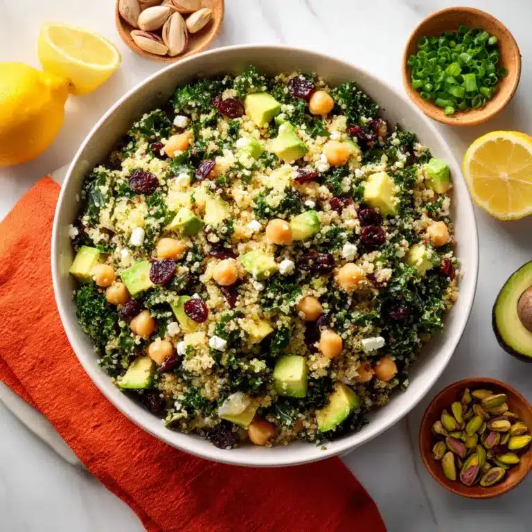 Moroccan-Inspired Avocado Quinoa Salad Recipe