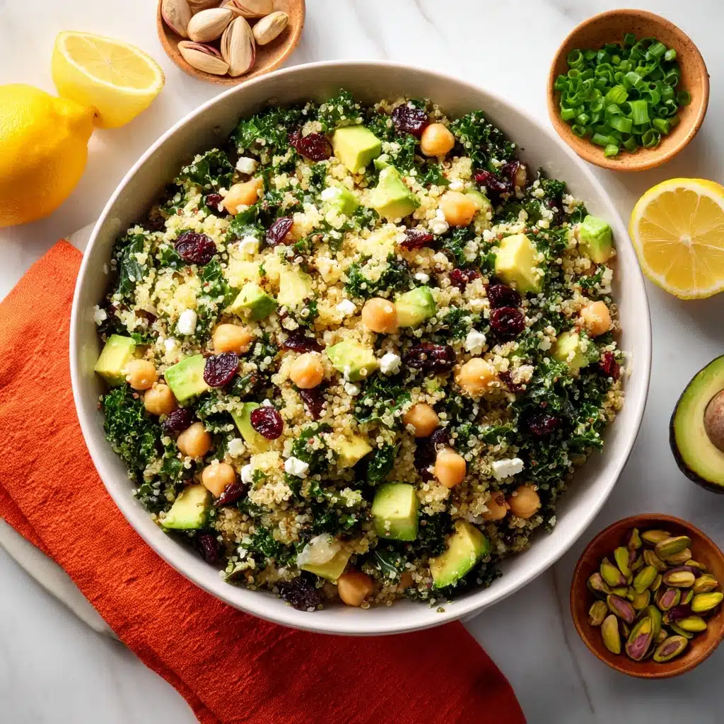 Moroccan-Inspired Avocado Quinoa Salad Recipe