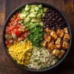 One Pan Chicken Burrito Bowl Recipe