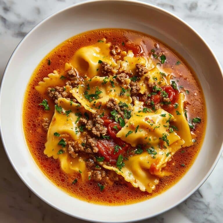 Mouthwatering One Pot Lasagna Soup Recipe