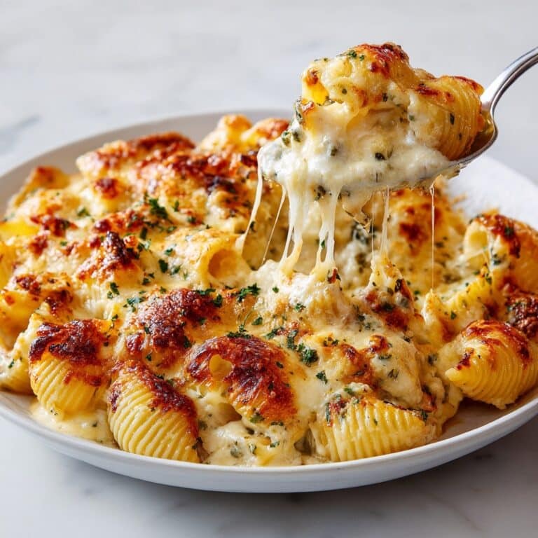 Million Dollar Chicken Alfredo Stuffed Shells Recipe