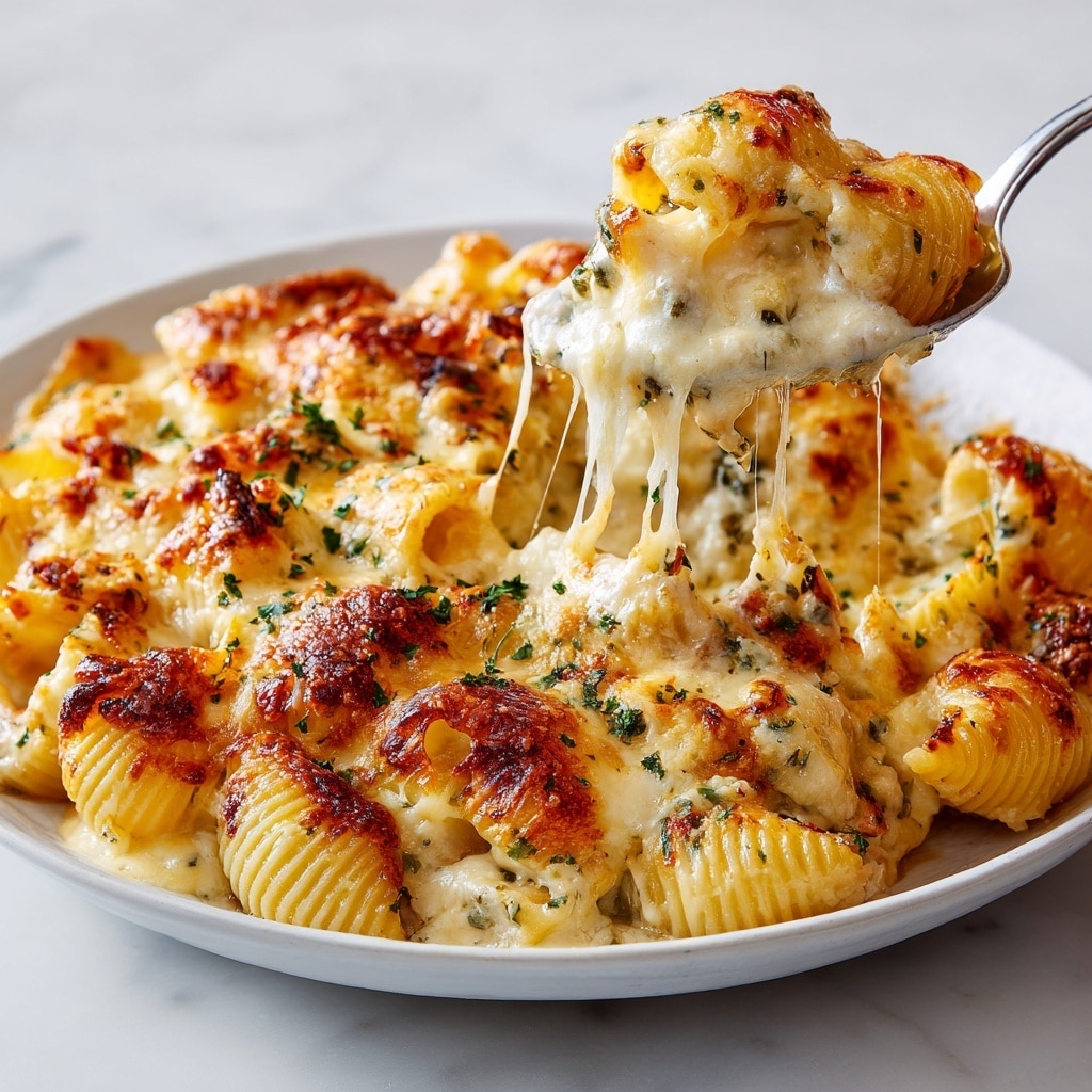 Million Dollar Chicken Alfredo Stuffed Shells Recipe