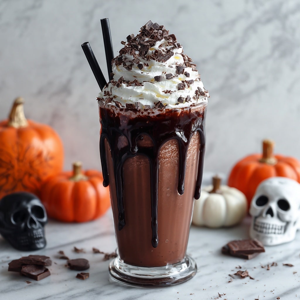 Black Magic Chocolate Milkshake Recipe