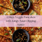 Crispy Vegetable Pancakes with Asian Dipping Sauce Recipe