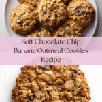 Chocolate Chip Banana Oatmeal Cookies Recipe