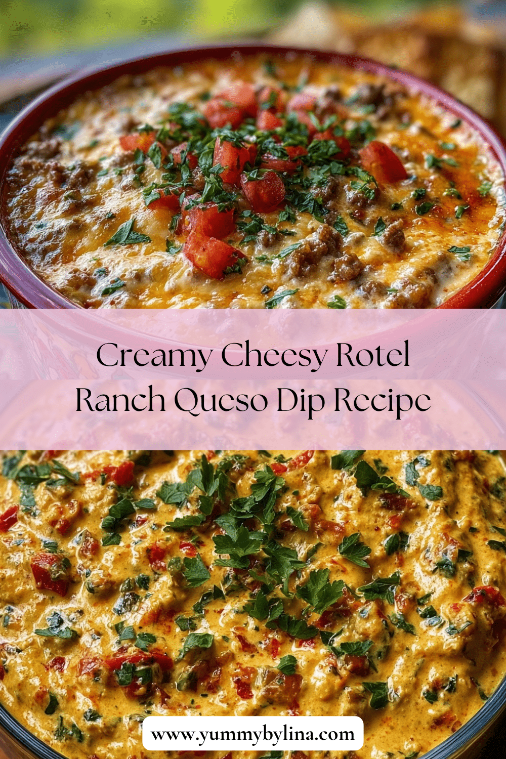 Queso Ranch Cheesy Rotel Ranch Queso – Creamy, Bold & Perfect for Parties