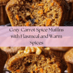 Carrot Spice Flaxmeal Muffins Recipe