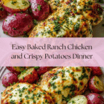Baked Ranch Chicken & Potatoes Recipe