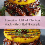 Hawaiian Huli Huli Chicken Stack Recipe