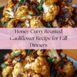 Honey Curry Roasted Cauliflower: A Flavorful Delight! Recipe