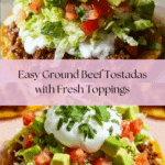 Ground Beef Tostadas Recipe