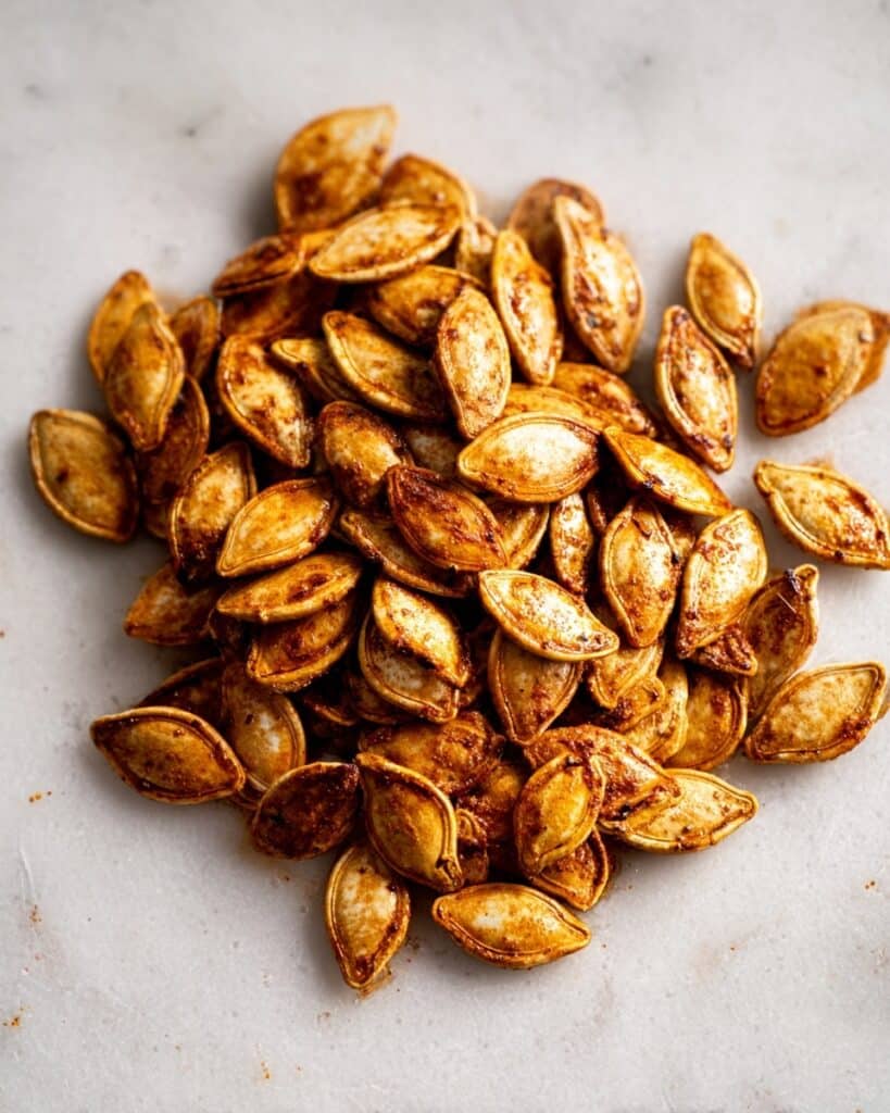 Crispy Roasted Pumpkin Seeds with 8 Flavor Variations Recipe