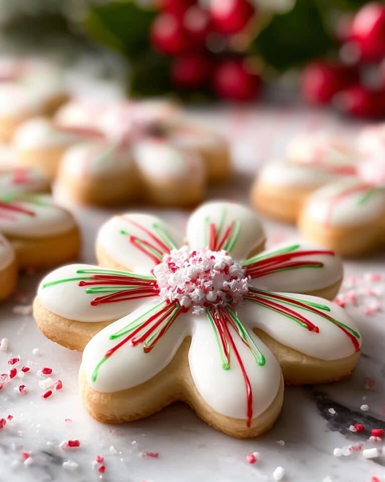 Peppermint Snowflake Sugar Cookies: Festive Holiday Treats Recipe