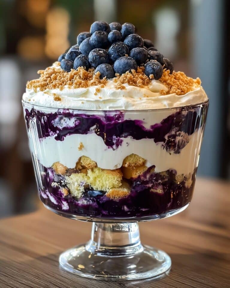 Blueberry Cheesecake Trifle Delight Recipe