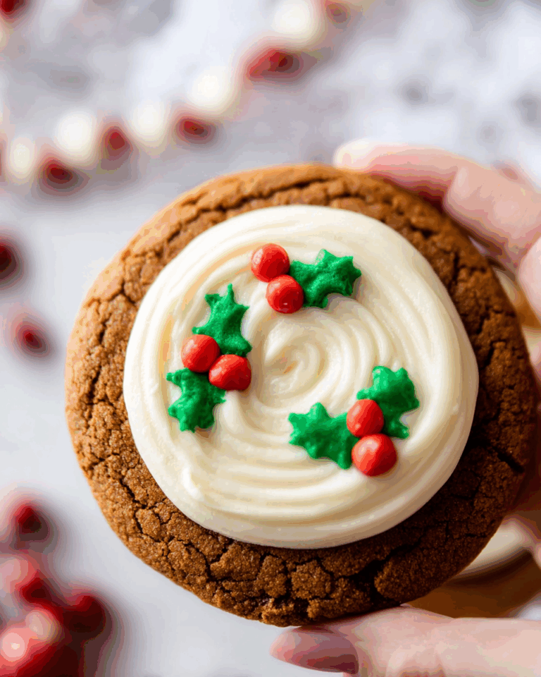 Big & Chewy Gingerbread Cookies Recipe