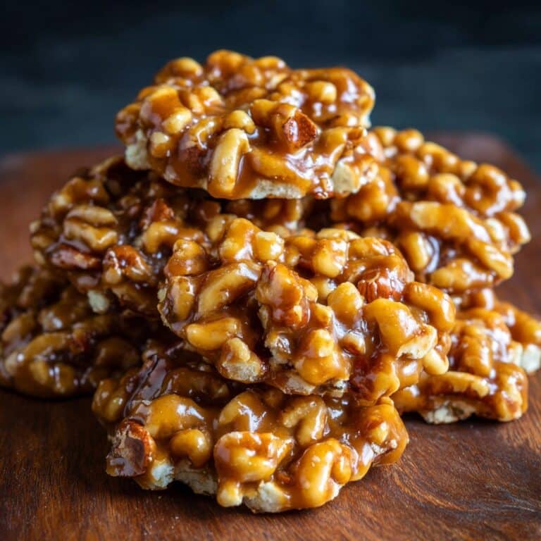 No-Bake Coconut Pecan Praline Cookies Recipe