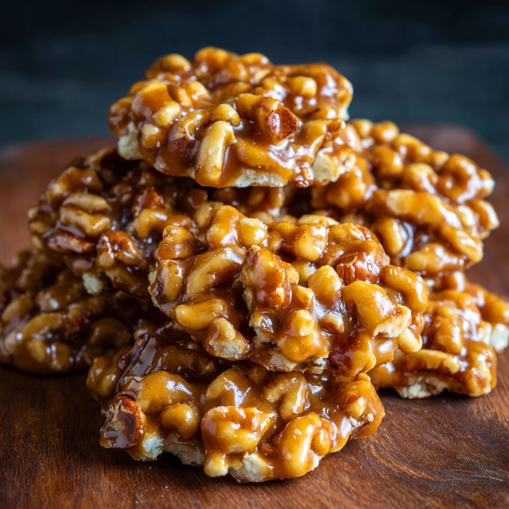 No-Bake Coconut Pecan Praline Cookies Recipe